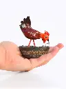 Orgonite "Papa Poule" – Protection énergétique et pièce artisanale